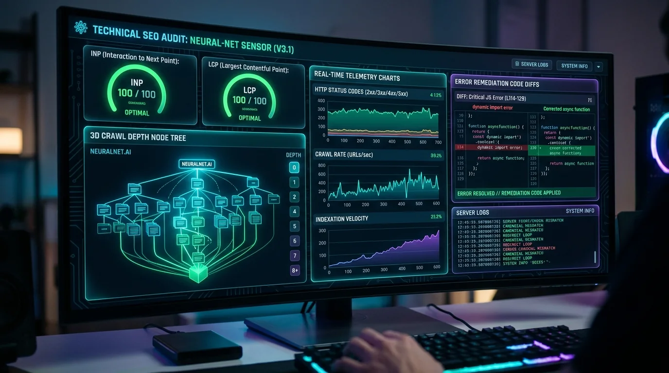 Universal AI SEO Technical & On-Page AI SEO Audit - Technical & Crawl Architecture and Execution Workflow