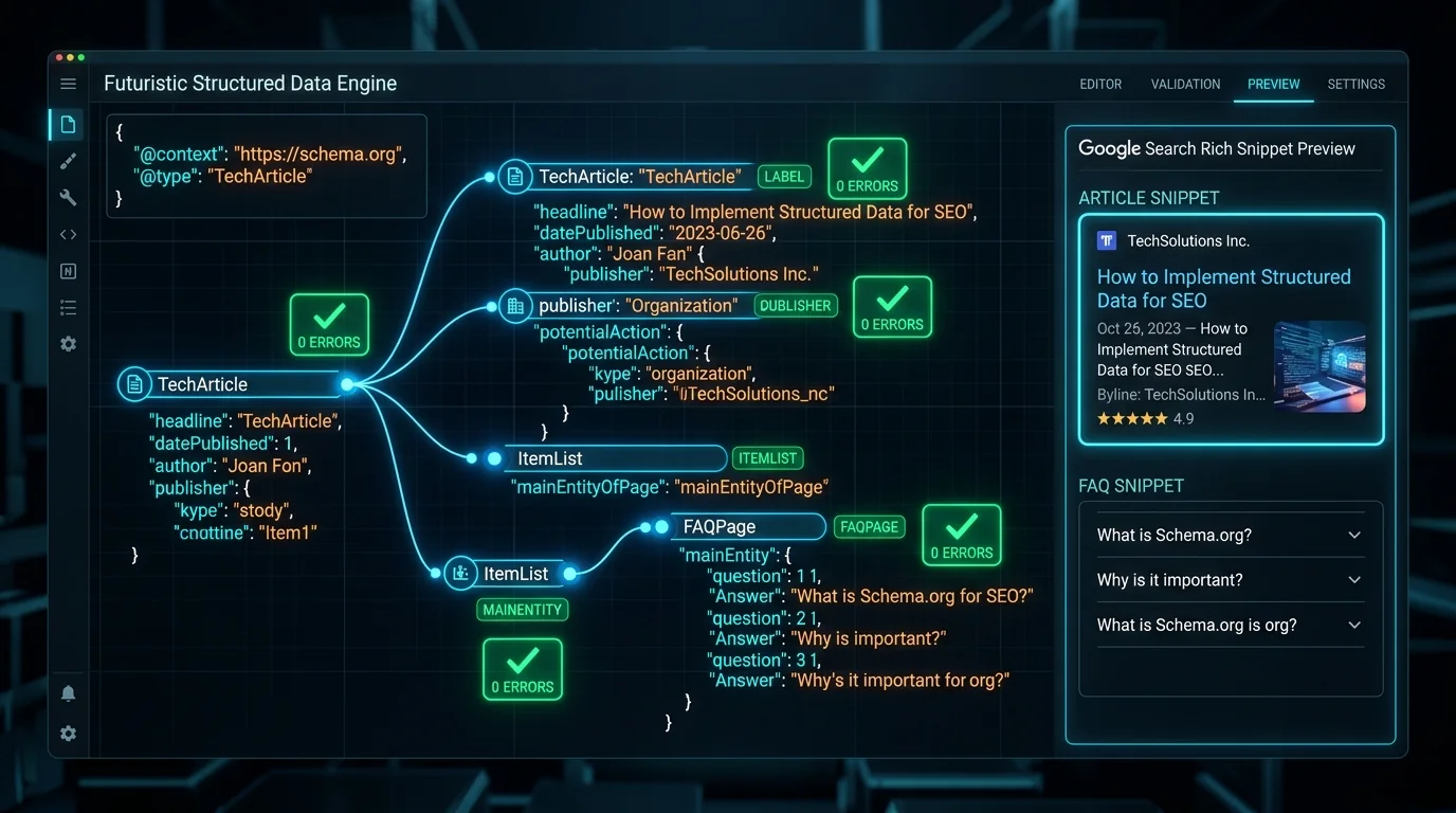 Executing JSON-LD Structured Data Automation in Cursor IDE - Architecture and Workflow